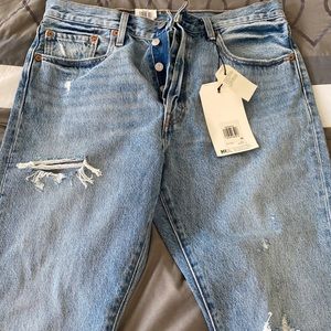 Levis 501 skinny jeans